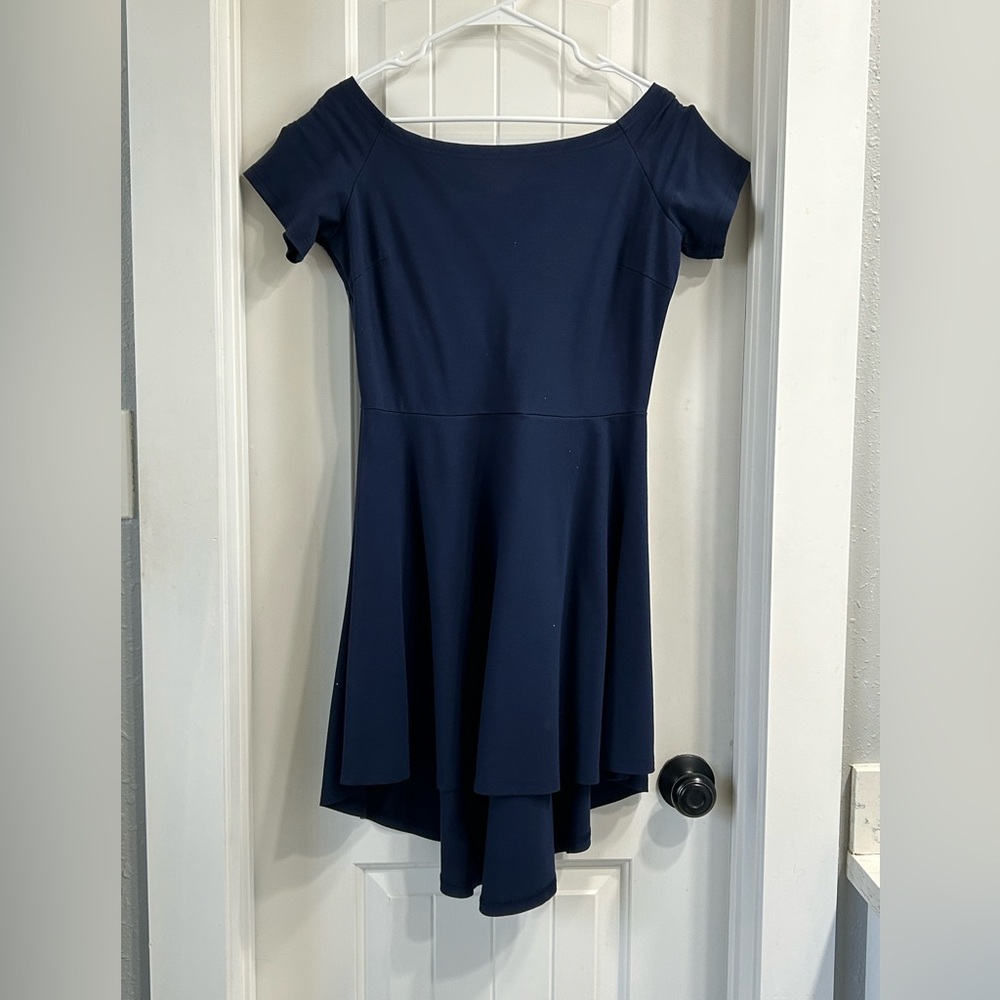 Navy Blue Top XL by Karin Mathews